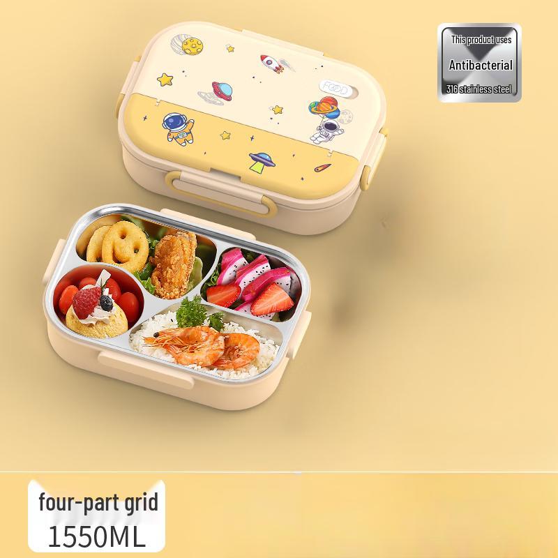 Нержавеющая сталь Изолированный ланч-бокс для детей