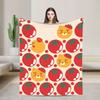 K-Kakaos F-Friends   Plush Blanket Kids  Flannel Throw Blanket For Couch Chair Soft Custom Quality Bedspread Gift Idea