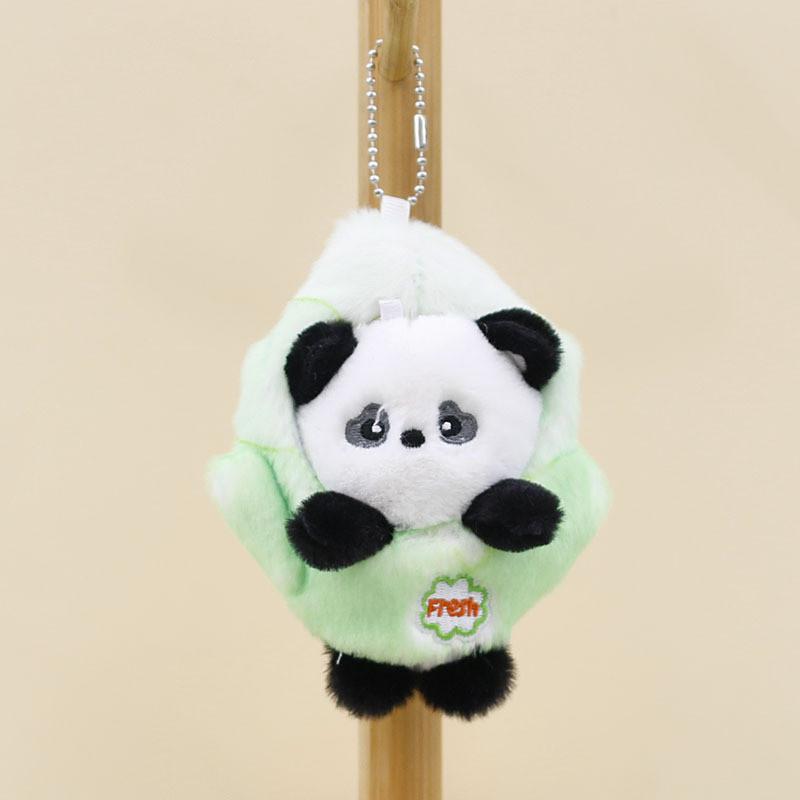 

Plush Washable Adorable Pendant Cute Plush Toy Keychain For Purses Featuring Animal Designs Pp Cotton Filling Panda