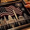 Independence Day DIY Painting Kit, 4th of Set for Adults Kids, Patriotic , Fun Holiday Activity, Home Wall Decor