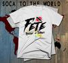 Trinidad T-shirt Trinidad and Tobago Flag TNT Carnival Soca Fete WHITE Tee