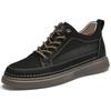 Men's Retro High-Top Sneakers | Thick-Soled, Casual, Invisible 6cm Height Boost, Autumn Trend