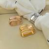 Wavy Scarf Ring Simple Silk Scarf Ring Fashion Scarf Holder Slide Ring