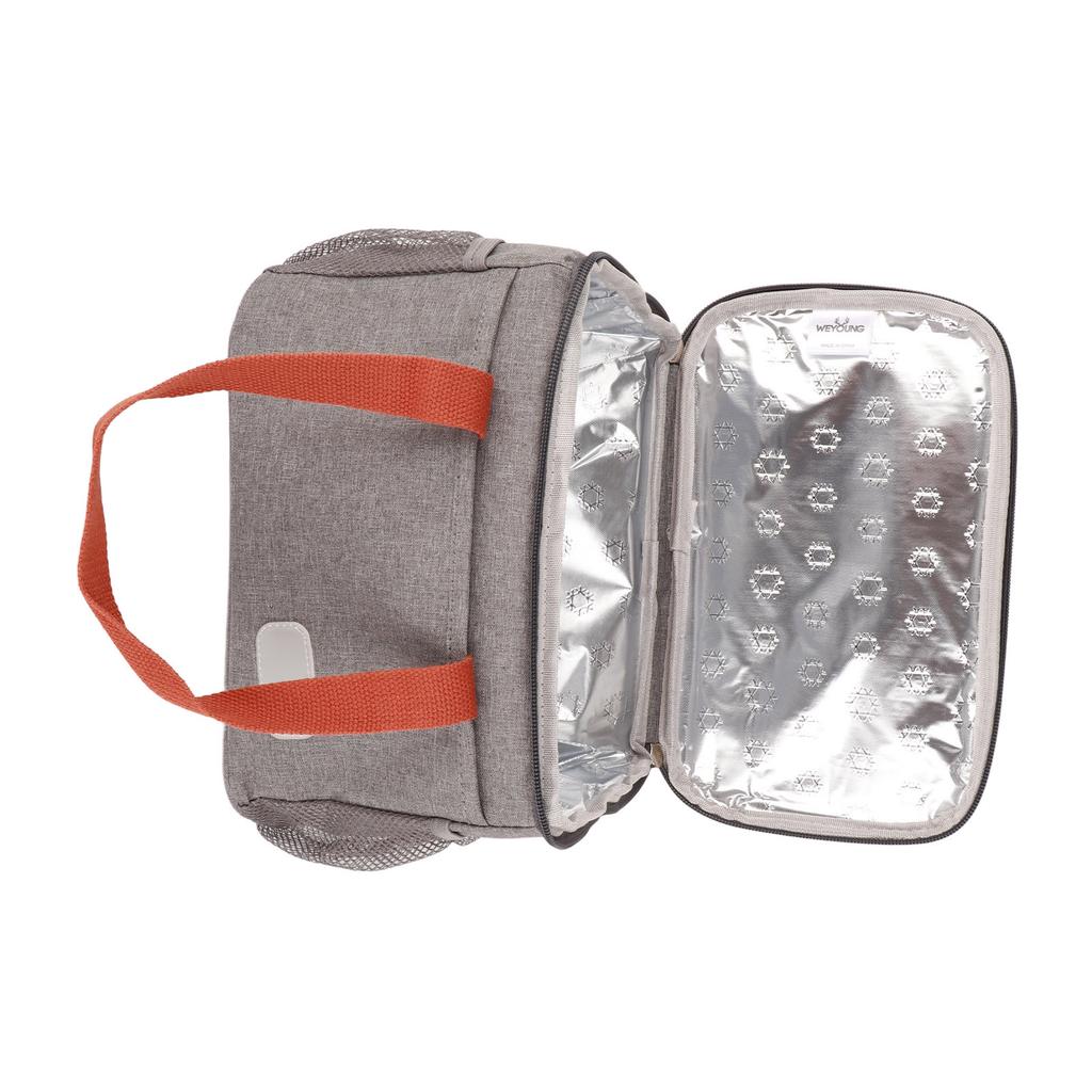 15L Isolierte Lunchtasche Verdicken Wasserdicht Aluminiumfolie Tragbar Große Kapazität Wiederverwendbare Lunchbox für Büro Picknick