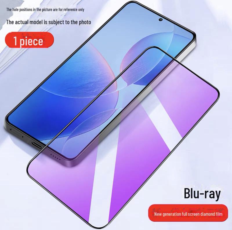 Full Screen Tempered Film for Play 30 Plus/20 Pro/20/9A - Anti-Blue Light, Anti-Fingerprint, Anti-Peep - 30M