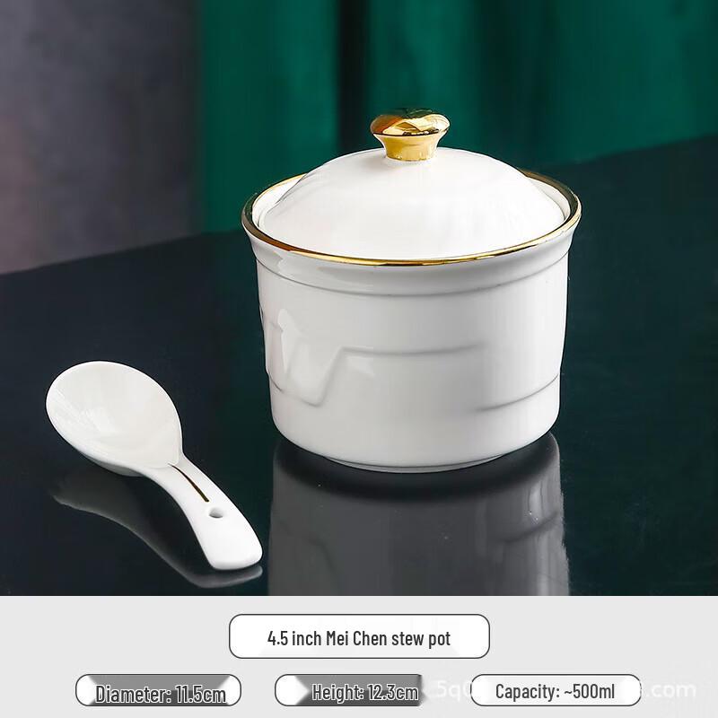 Jingdian Guangnian Ceramic Stew Bowl