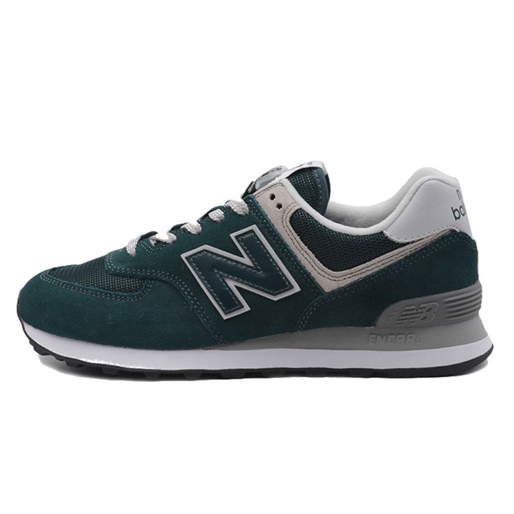 

New Balance Nb 574 Series Lightweight Casual Comfortable Low-Top Running Shoes Unisex sneaker Dark-Green ML574EPF 42.5