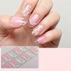 Tiras de Gel para Unhas com Lixa Fácil de Aplicar Remover Autocolante de Unha Decalque Mulheres Manicure em Casa Esmalte DIY Envoltório de Unha