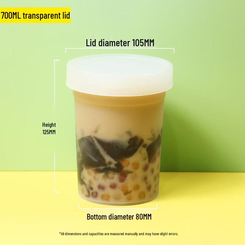 Disposable Dessert Cups with Inner Liner