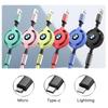 For BMW New 2025 Car 3 in 1 USB Cable Type C Micro USB Fast Charging Cable For BMW E46 E90 E60 F30 F10 E39 i3 i4 X1 X2 X3 X5 X4