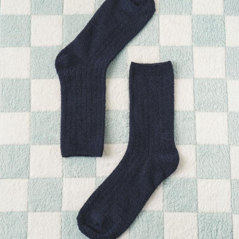 Monfoot Men S cloSe Fit Sleep SockS Navy