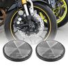 uxcell Reflektor Warnreflektor Reflektierende Abdeckung für Motorräder Kunststoff Schraubtyp M6x1.0 Weiß 4 Stück
