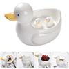 Creative Duck Chopstick Holder Cartoon Chopsticks Rest Ceramic Chopstick Stand  Dining Table