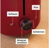 Тостер Bosch TAT2M124 My Moment rot