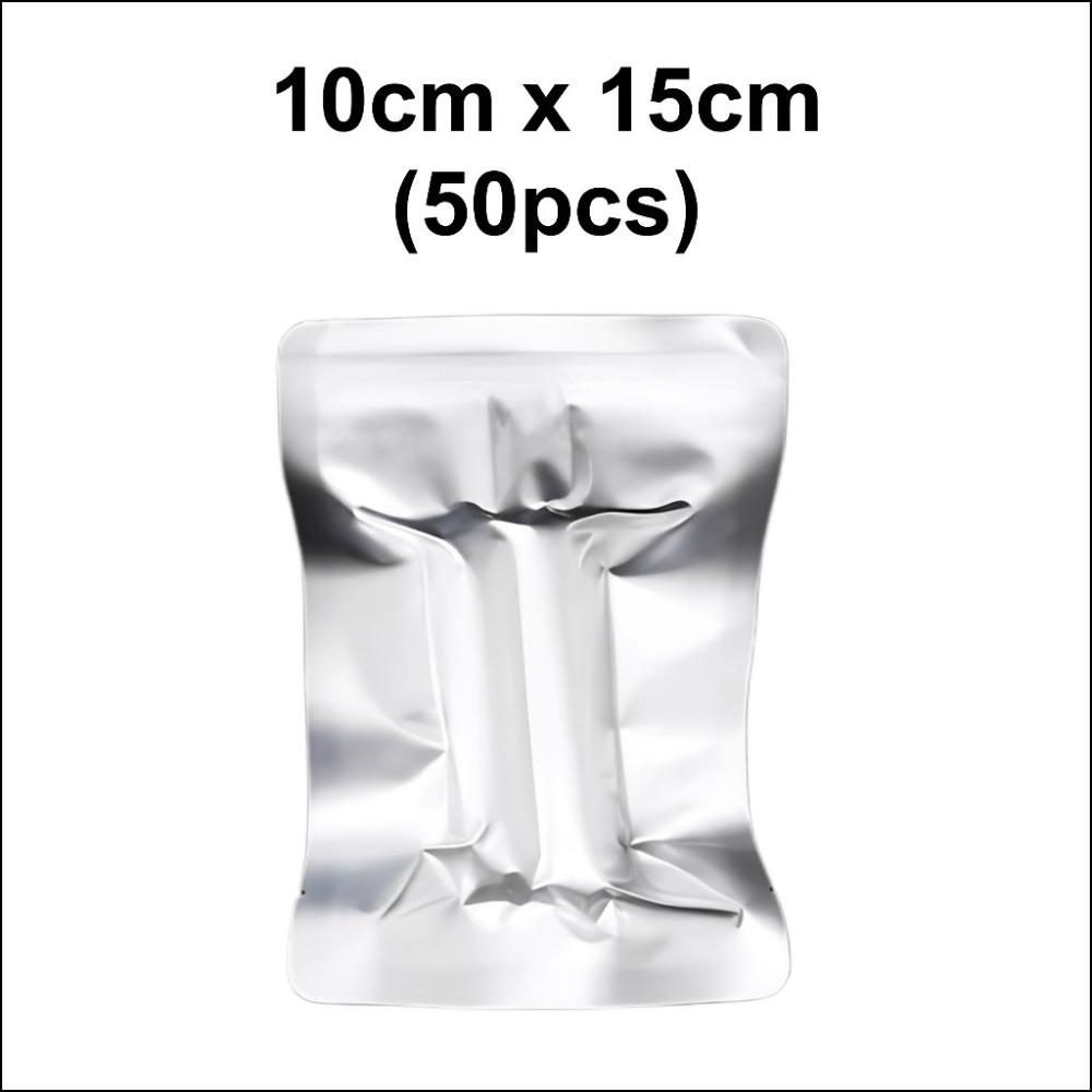 50 STUKS Hittebestendige Voedselopslag Retortzak Vacuümsealer Aluminium Vacuümzakken Hitteverzegelde Zak Noten Opslag