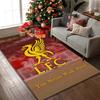 1pc Liverpool FC Rug, Comfortable Printed Home Area Carpet, Cozy Office Chair Rug