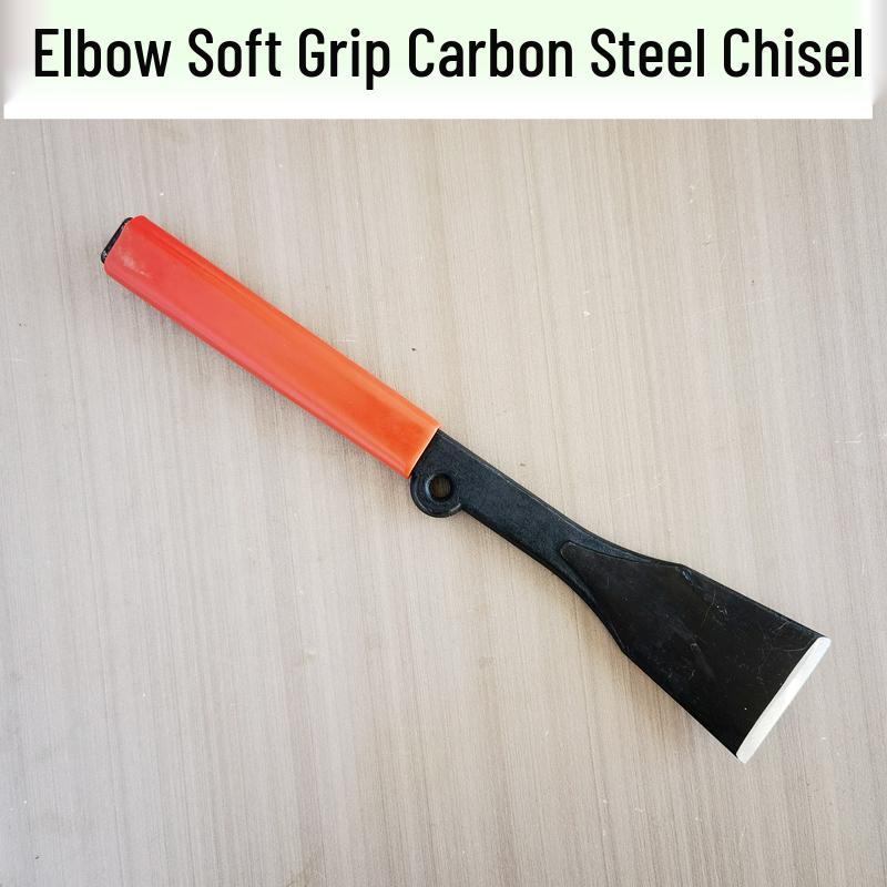 Multifunctional High Carbon Steel Chisel: Flat, Grooving, Punching, Stone Masonry, Cleaning, and Steel Pry Bar