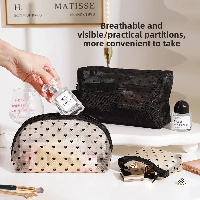 Cube Style Portable Makeup Organizer With Spacious Interior For Use Bedroom