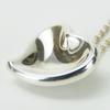 Used TIFFANY&Co. Necklace Curved Heart Silver925 4.1g Silver Accessories
