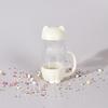 Kawaii Mug With Infuser Cat With Fish 300Ml White