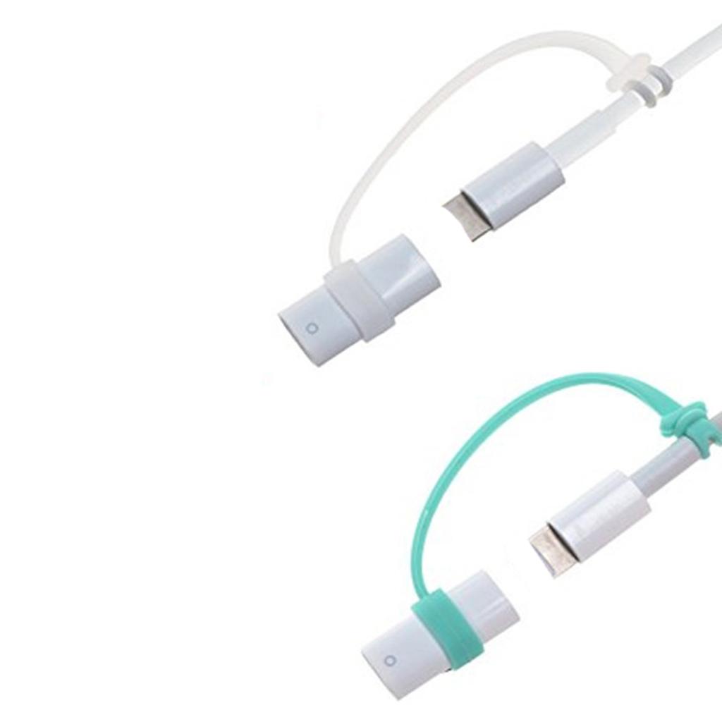 Anti Loss Silicone Cord for Pencil, USB and USB C Charging Adapters Keep Them Safe and Secure