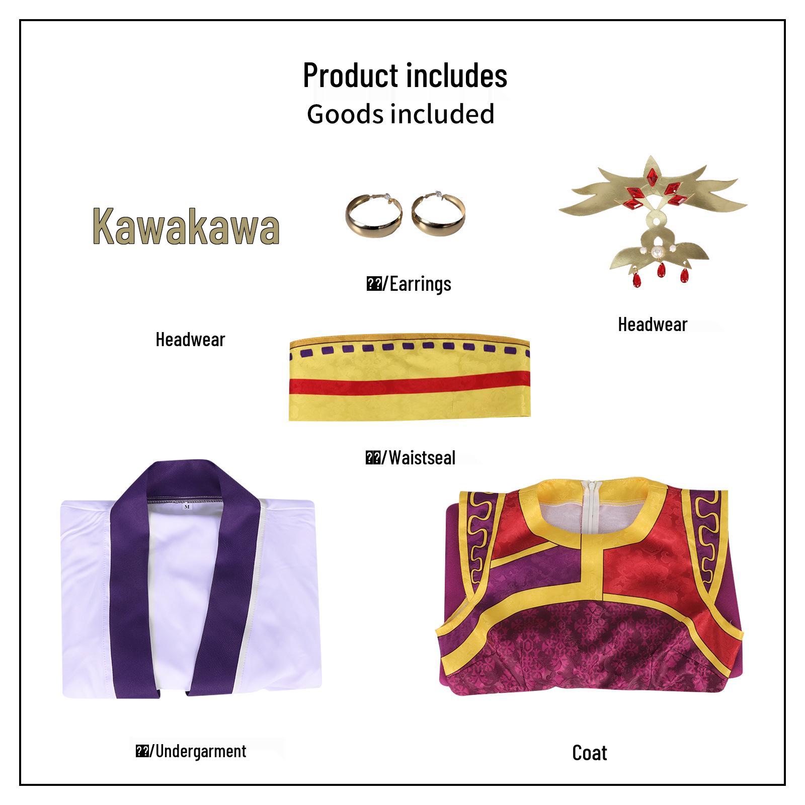 

Apothecary Diaries Hanfu Costume: Loulan Concubine Edition - Cross-Border Exclusive XL