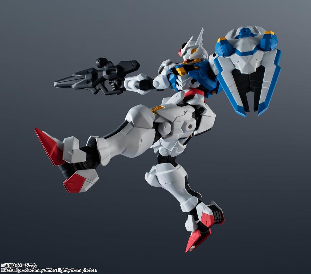 TAMASHII NATIONS TAMASHII NATIONS GUNDAM UNIVERSE Mobile Suit Gundam Witch of Mercury Gundam Aerial AERIAL 150 mm bemalte bewegliche Figur XVX-016