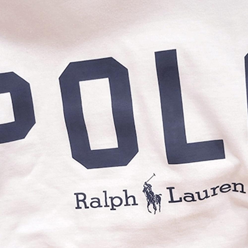 Polo Ralph Lauren SS23 Letter Logo Printed Crew Neck Short Sleeve T-Shirt Men Tops White 710852249-002
