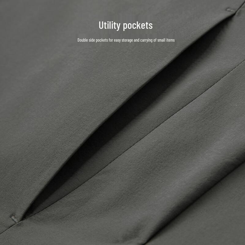 Shanshan Men's Spring/Summer Thin Wrinkle-Textured Polo Collar Jacket