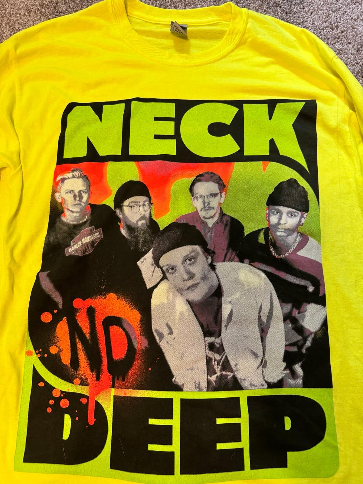 Neck Deep Band T-Shirt UK Pop Punk Full Size S-5XL NI532 S