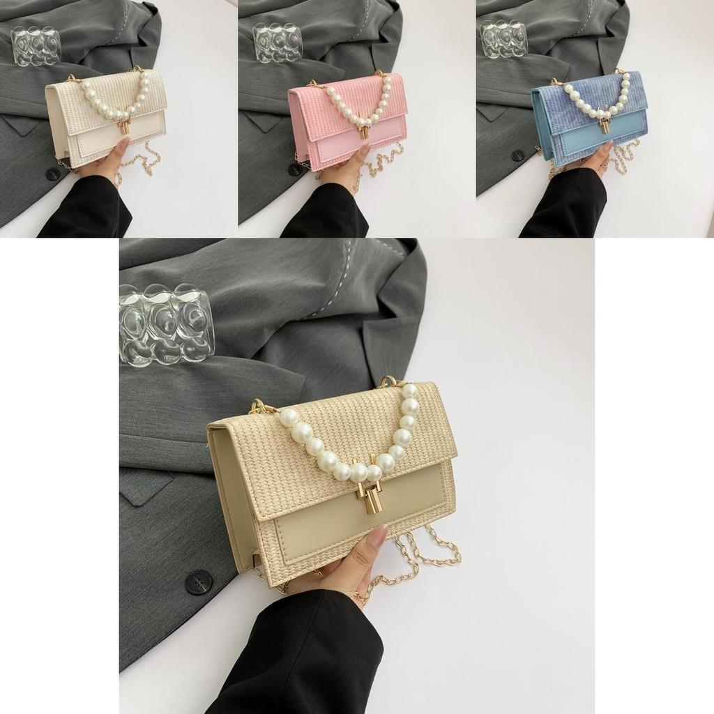 Trendy Street Style Pu Small Square Bag For Women 2024 Chic Summer Shoulder Bag