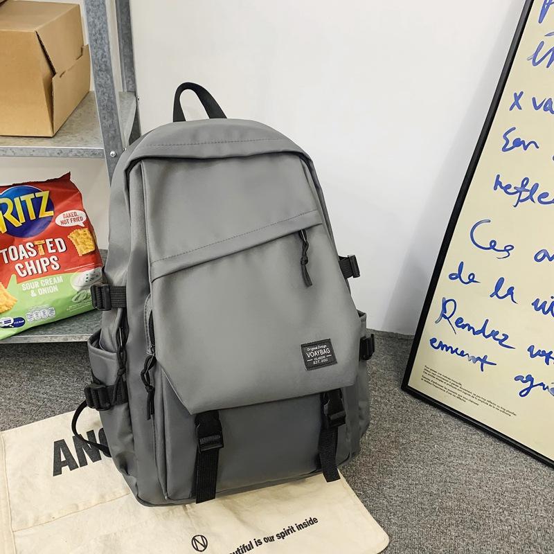 Backpack Simple Female College Student Versatile Large Capacity Computer Travel Backpack Female Junior High School Student School Bag