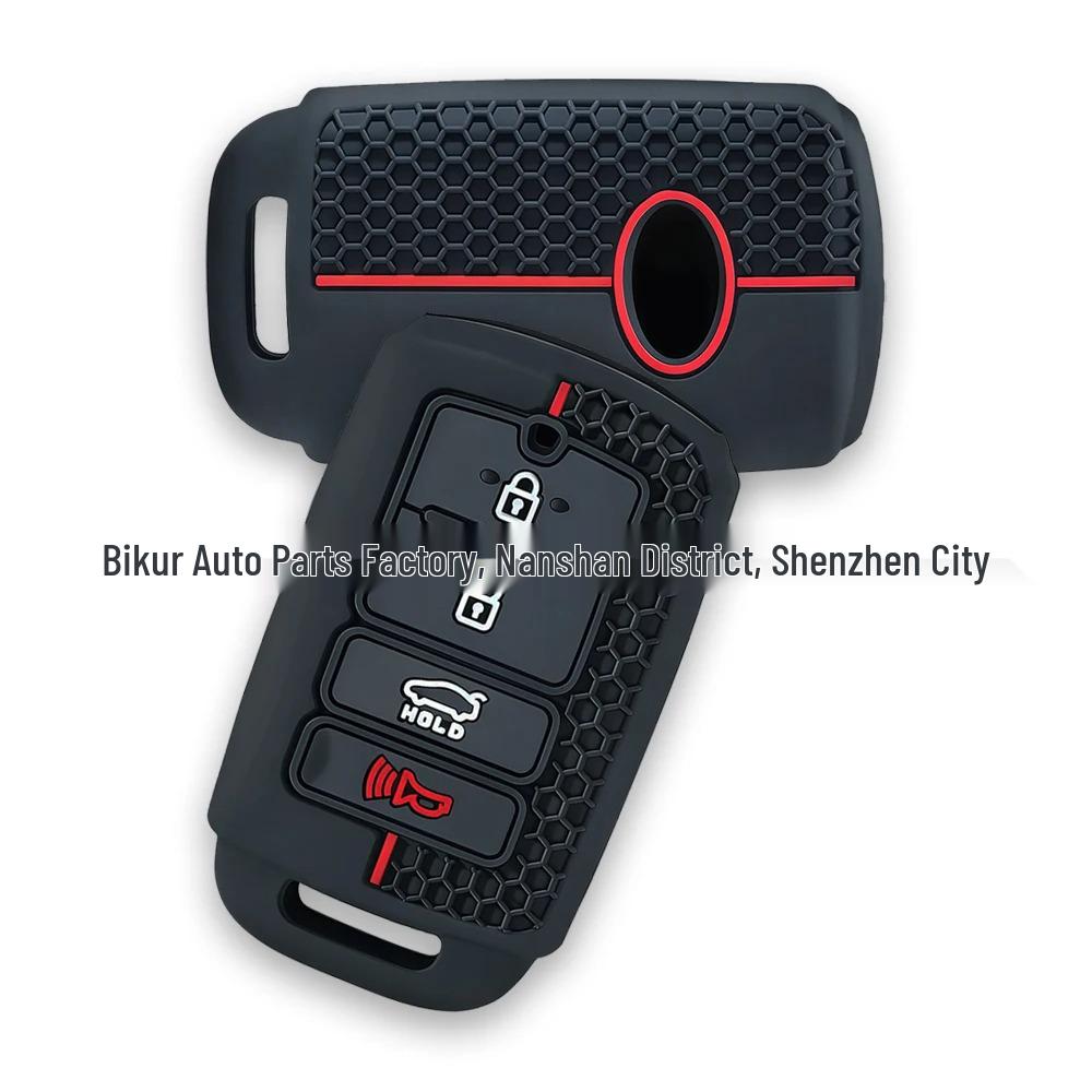 Kia K7/K9/Sorento/K900 4-Button Silicone Key Cover