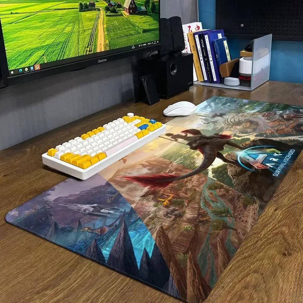 Ark Game Survival Ascended Mouse Pad MouseMat XXL Computer Accessories Large Keyboard Laptop Table Pad The New Product Gamer