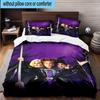 3PCS Hocus witch Halloween Magic 3pcs Bedding,Including 3PCS Duvet Cover And 2pcs Pillowcases Perfect for Christmas,Ideal for Bedroom, Dormitory