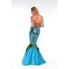 Orange Sequined Mermaid Princess Costume, Miss Halloween Mermaid Cosplay, Performance Uniform