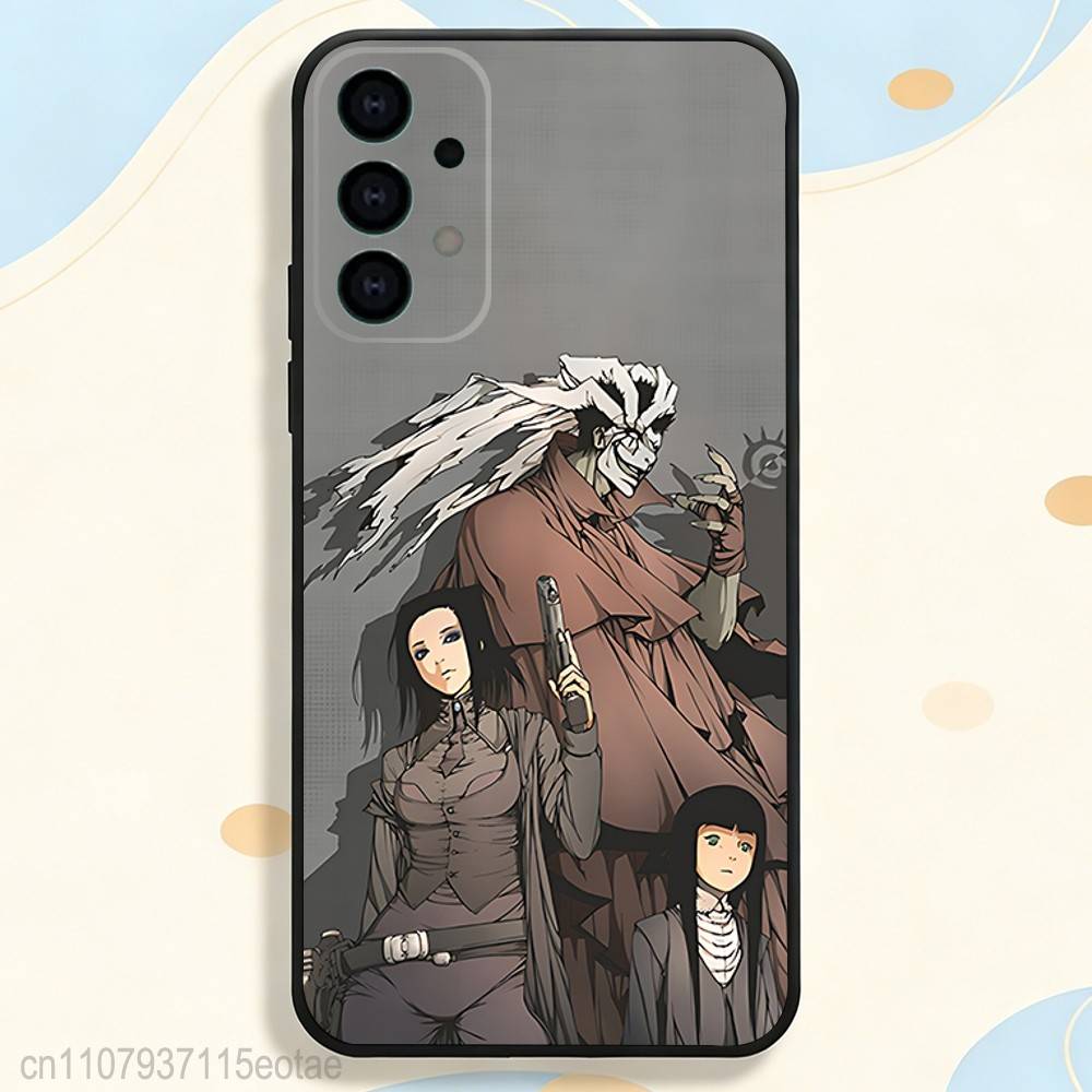 Anime E-ergo P-Proxy Phone Case For Samsung S25,S26,S24,S21,S22,S23,S30,Ultra,S20,Plus,Fe,Lite,5G Black Cover