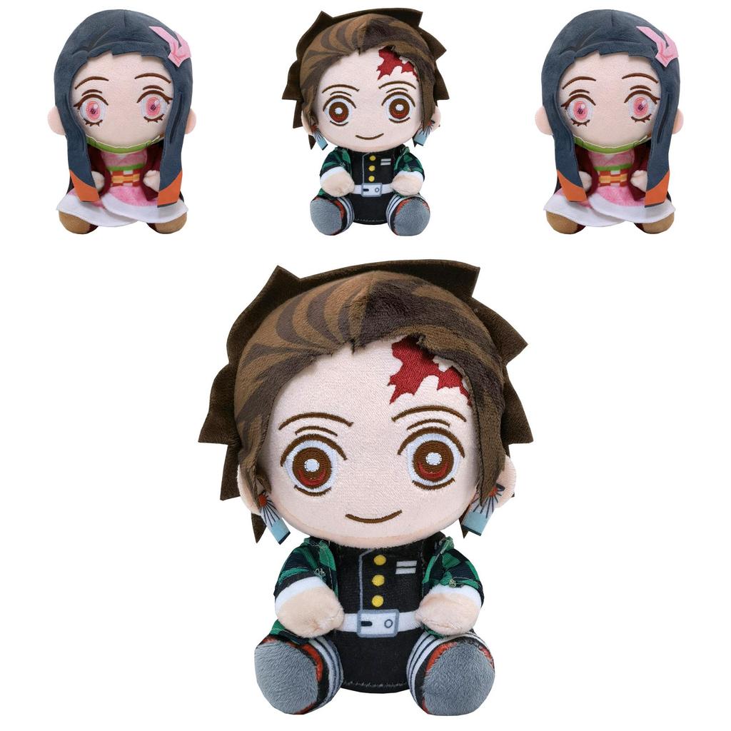 Demon Slayer Blade Plushie Doll Cartoon Kawaii Anime Tanjiro Soft And Safe For Kids Great Gift