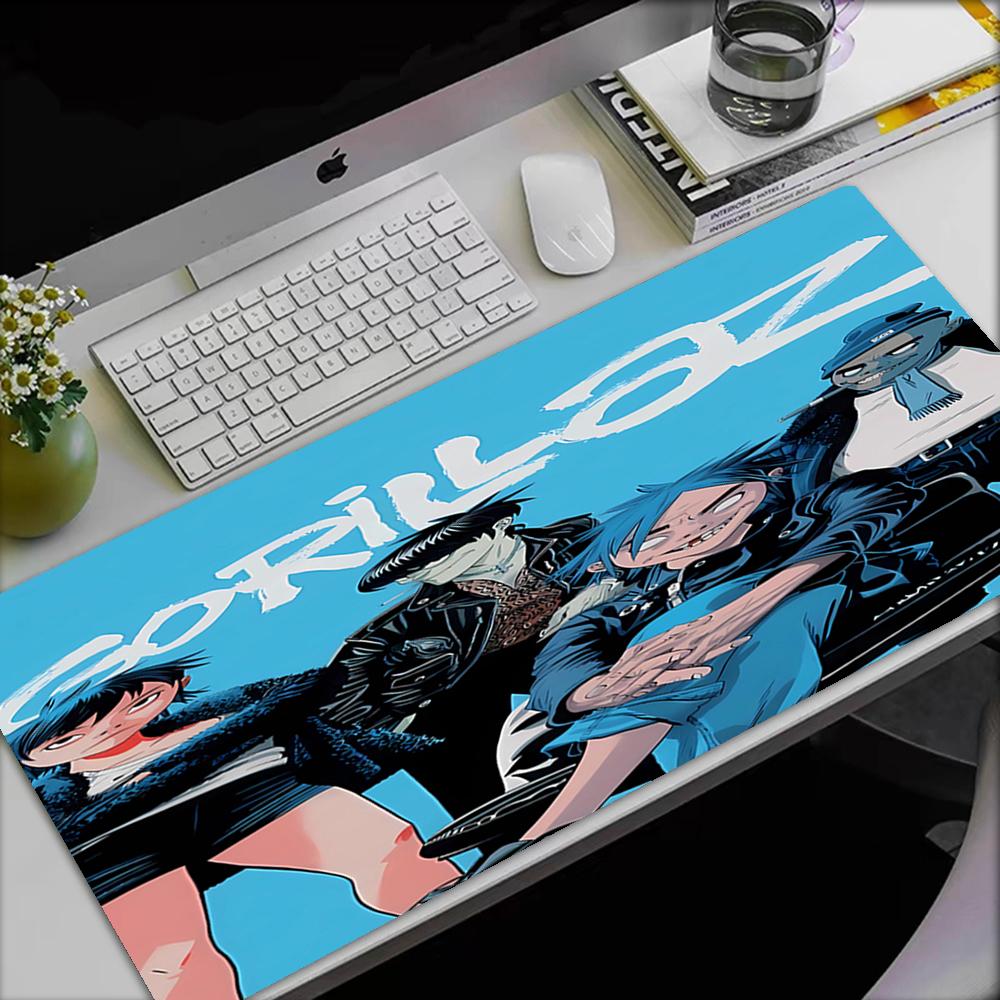 Gorillaz Theme Mouse Pad, Non Slip Rubber Base, Multifunctional Office & Home Decor, Perfect for Workspace Personalization.