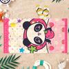 Cartoon Riesenpanda Strandtuch Schnelltrocknend Klein bis Groß Handtuch Geeignet für Strandurlaub Pool Sommer Lustiges Geschenk für Freunde