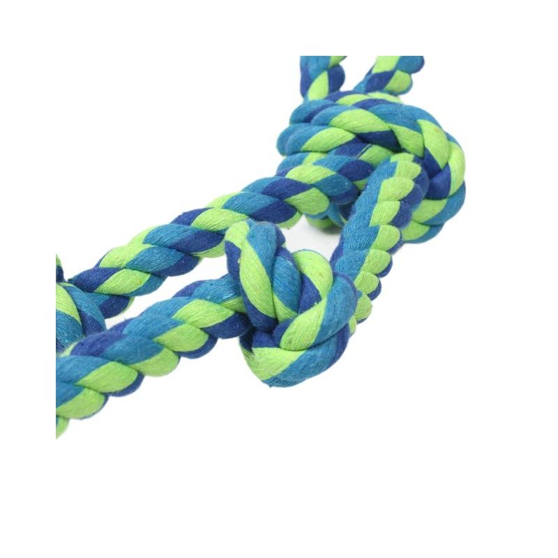 Durable Bite Resistant Knot Toy Chewable Rope Interactive Dog Toys for Large Dogs Pet Products Dog Accessories
