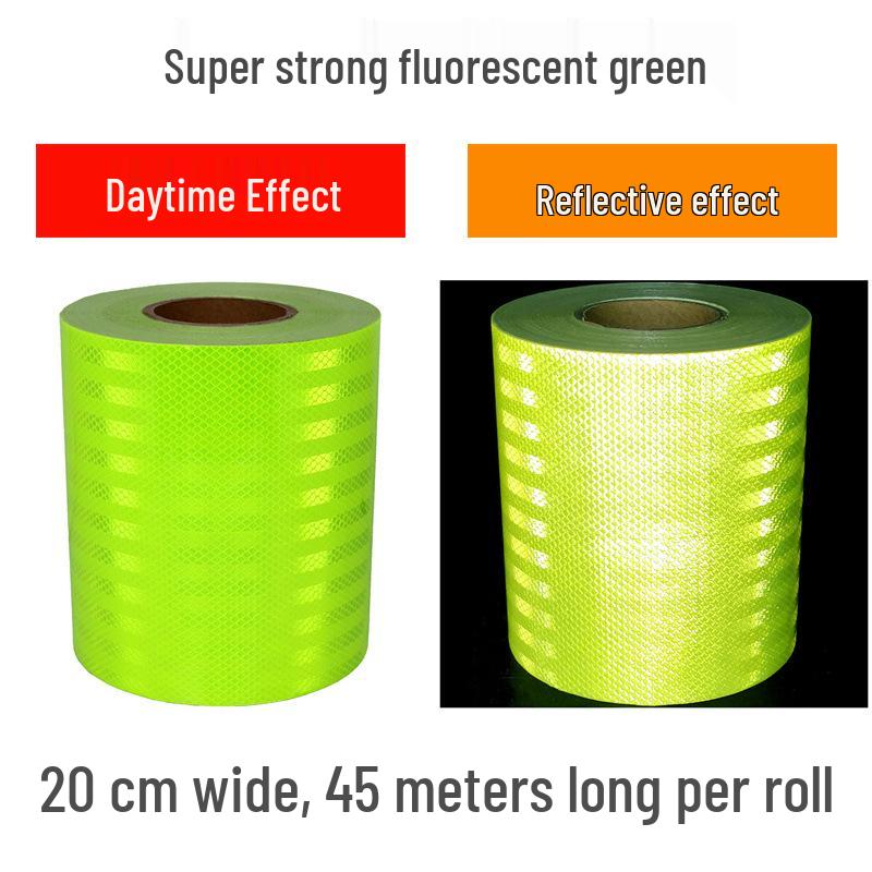 20cm Heavy-Duty Reflective Sticker for Traffic Warning and Anti-Collision