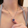1 Sweet and Stylish Temperature-Sensitive Heart-Shaped Women's Necklace