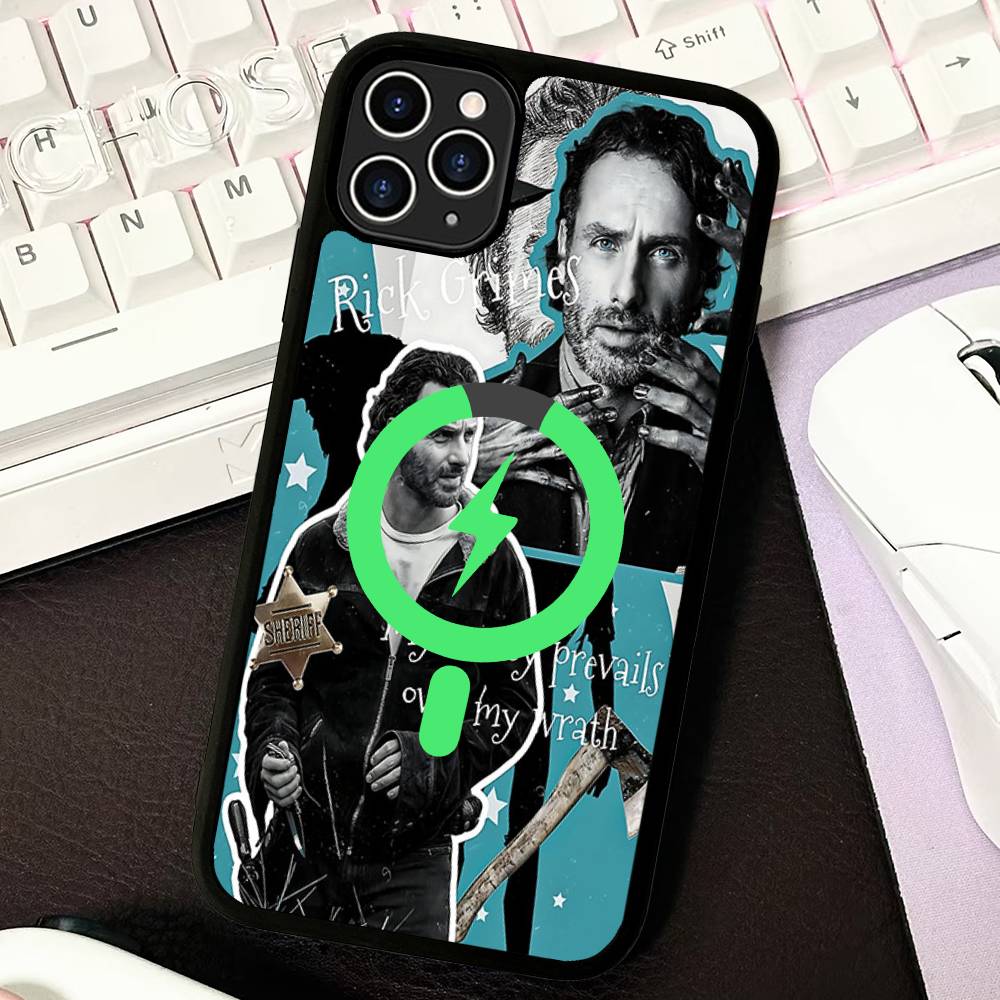 Zombie Walking Movies Dead Phone Case Magnetic Case For IPhone 16 14 13 12 11 15 Pro Max Plus For Magsafe Wireless Charge Cover