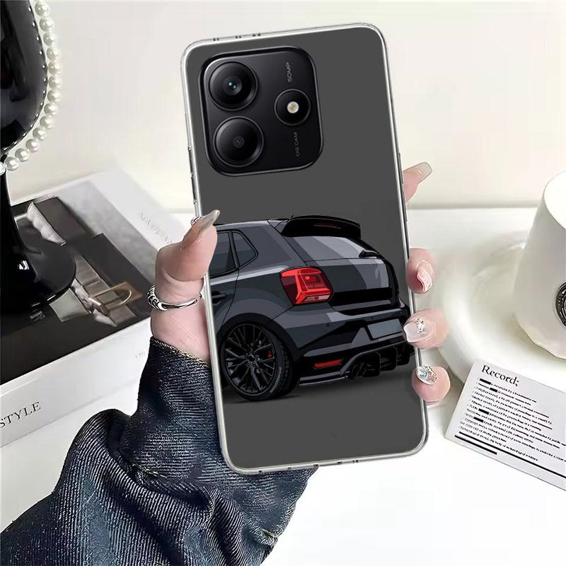 Cool MK4 MK5 Golf Car Soft Phone Case For Xiaomi Redmi Note 15 14 14S 13 12 Pro Plus 12S 11 11S 11E 10 10S 11T 5G Fundas Coque R