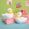Adorable Plush Duck Keychain Cute Duck Stuffed Animal Short Plush Bag Accessory