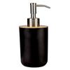 Refillable Bamboo Soap Dispenser Plastic Pump Bath Lotion Pump Jar Hand Sanitizer Bottle  Kitchen
