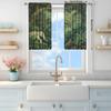2pcs Jungle Exploration Printed Curtain for Home Decor - Rod Pocket Window Treatment for Bedroom, Office, Kitchen, Living Room