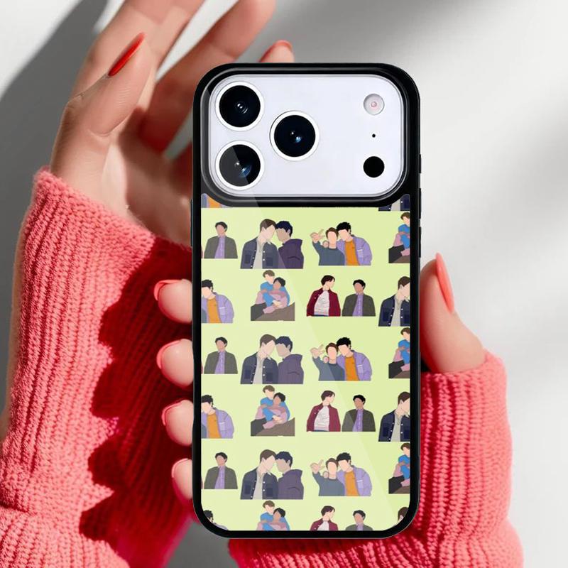 Young Royals Simon and Wilhelm Phone Case for iPhone 17 Air 16e 15 14 13 Pro Max Back Cover for 12 11 Pro Coque
