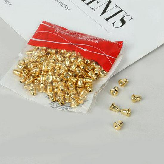 100 Anti-Slip DIY Earbud Tips and Earring Backs - Universal Fit